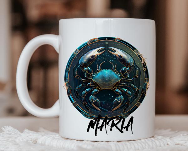 Coffee mug zodiac Cancer